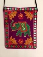 Bolsito de la india con espejitos boho - La Gata Voladora