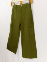pantalón de algodón bon bolsillos laterales