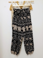 Pantalón Bombay Coline boho étnico con estampado de elefantes