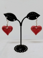 Pendientes de Ceramica Artesanales Cora Grandes - La Gata Voladora