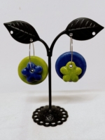 Pendientes de Cerámica Artesanales Fló - La Gata Voladora