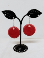 Pendientes de Cerámica Artesanales Lúa - La Gata Voladora