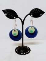 Pendientes de Cerámica Moon Artesanales - La Gata Voladora