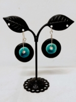 Pendientes de Cerámica Moon Artesanales - La Gata Voladora