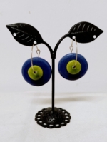 Pendientes de Cerámica Moon Artesanales - La Gata Voladora