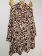 Vestido Camisero Animal Print