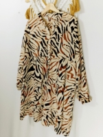 Vestido Camisero Animal Print