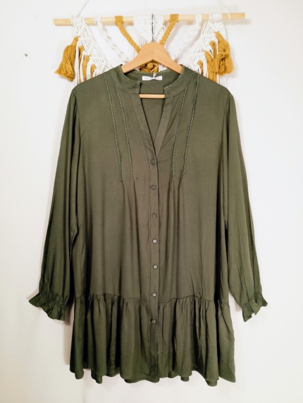 Vestido Camisero Otoño