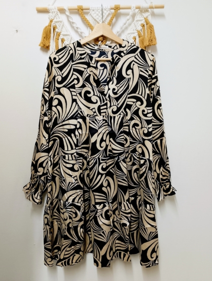 Vestido Camisero Boho