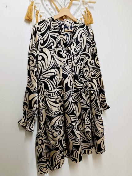 Vestido Camisero Boho