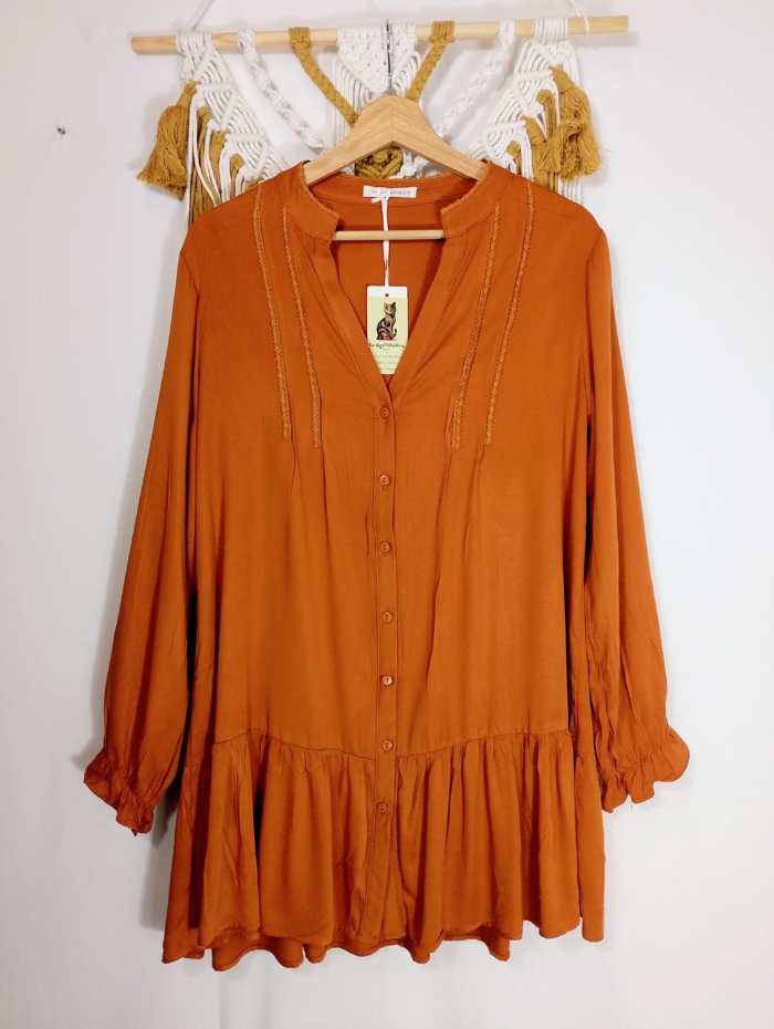 Vestido Camisero Otoño