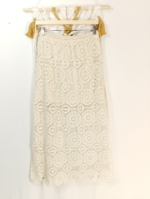 Falda Ibiza Crochet algodon boho La Gata Voladora Alpujarra Almería