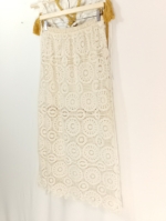 Falda Ibiza Crochet algodon boho La Gata Voladora Alpujarra Almería