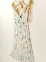 vestido de algodón boho - La Gata Voladora