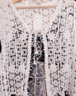 chaqueta ganchillo algodon mujer boho chic ibicenca La Gata Voladora Alpujarra Almería