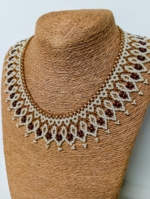 Collar Boho Tierra Ancestral Laujar de Andarax La Gata Voladora