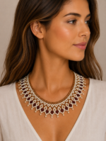 Collar Boho Tierra Ancestral Laujar de Andarax La Gata Voladora