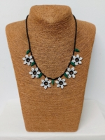 collar artesanal flores estilo boho étnico bohemio La Gata Voladora Alpujarra Almería