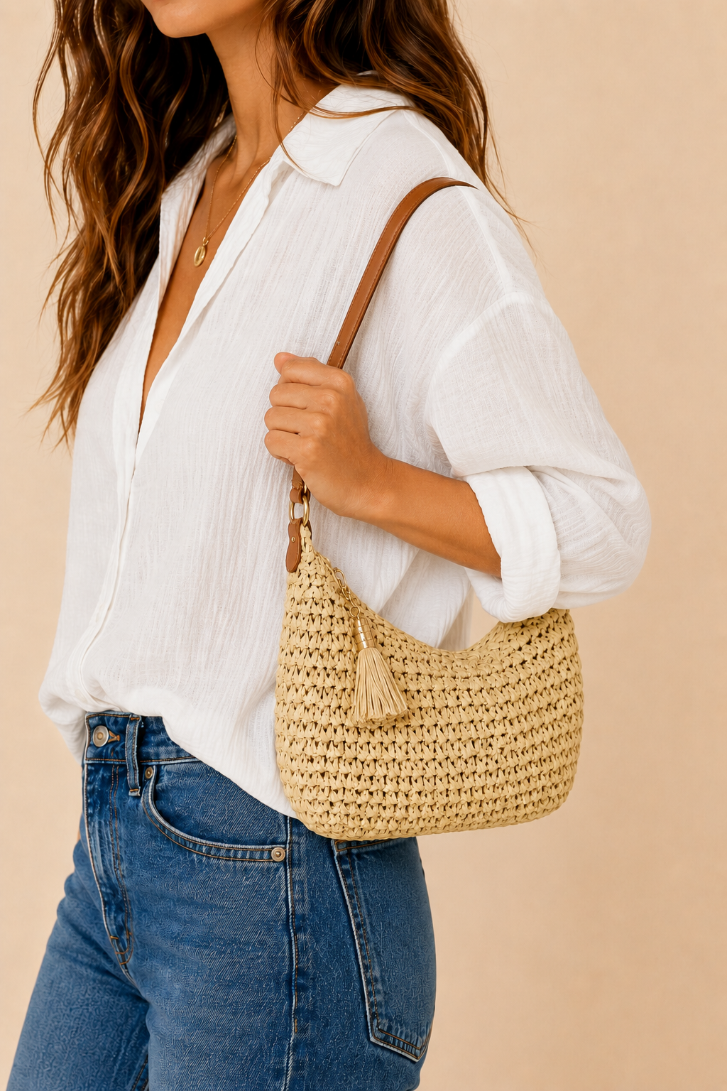 Bolso Rafia Formentera bolso rafia formentera boho chic ibicenco la gata voladora alpujarra almeria
