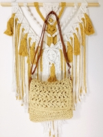 bolso rafia Mallorca estilo bohemio natural La Gata Voladora Alpujarra Almería