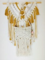 Bolso macreme estilo ibicenco boho La Gata Voladora Alpujarra Almeria