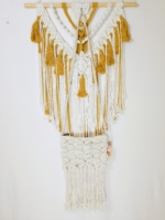Bolso macreme estilo ibicenco boho La Gata Voladora Alpujarra Almeria