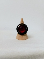pendientes anillo espiral almau burdeos bisuteria boho hierro forjado La Gata Voladora Alpujarra Almeria