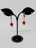 pendientes ágata cornalina acero boho La Gata Voladora Alpujarra Almería