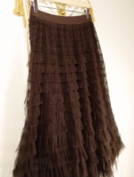 falda tul chocolate boho conjunto estilo bohemio La Gata Voladora Alpujarra Almería