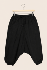 pantalon afgano bombacho negro coline boho la gata voladora alpujarra almeria