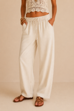 pantalon lino beige boho verano la gata voladora alpujarra almeria