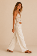pantalon lino estilo boho chic la gata voladora alpujarra almeria