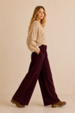 pantalon palazzo burdeos moda boho la gata voladora alpujarra almeria
