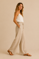 pantalon ancho beige mujer estilo bohemio la gata voladora alpujarra almeria