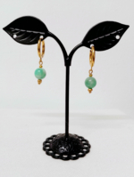 pendientes acero amazonita boho la gata voladora alpujarra almeria