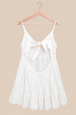 vestido ibicenco boho blanco encaje algodon La Gata Voladora Alpujarra Almeria
