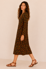 vestido boho chic floral vintage coline la gata voladora almeria
