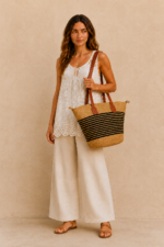capazo rafia marea moda boho verano la gata voladora alpujarra almeria