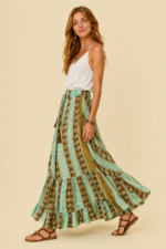 falda seda larga boho chic mujer estilo bohemio primavera verano La Gata Voladora Alpujarra Almeria