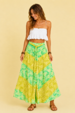 pantalon seda inanna gold verde boho chic La Gata Voladora Alpujarra Almeria