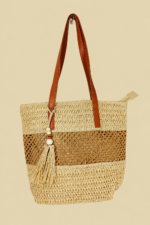 bolso verano rafia beige calima La Gata Voladora Alpujarra Almeria