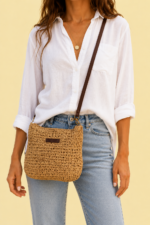 Bolso de Rafia Formentera bolso rafia boho chic La Gata Voladora Alpujarra Almeria