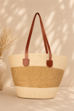 Capazo Natural Agnes para looks boho chic La Gata Voladora Alpujarra Almeria