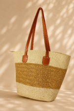 Capazo Natural Agnes en estilo boho chic La Gata Voladora Alpujarra Almeria