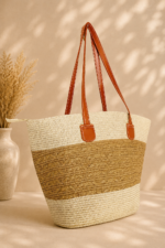 Capazo Natural Agnes estilo boho chic La Gata Voladora Alpujarra Almeria