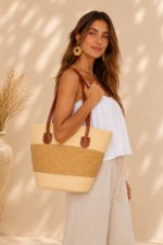 Capazo Natural Agnes boho chic La Gata Voladora Alpujarra Almeria