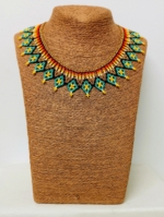 Collar Brillo Indigena boho chic La Gata Voladora Alpujarra Almeria