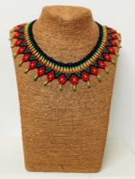 Collar Espiritu Tribal etnico boho chic La Gata Voladora Alpujarra Almeria