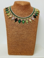 Collar Tribal Amazonas collar etnico artesanal boho chic La Gata Voladora Alpujarra Almeria