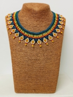 Collar Tribal Arcoíris collar etnico artesanal boho chic La Gata Voladora Alpujarra Almeria